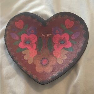 NATURAL LIFE Heart-Shaped Trinket Bowl